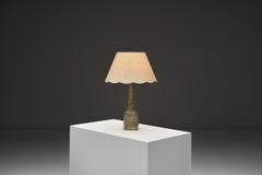 Lampada da tavolo in gres smaltato modello "941" di Søholm, Danimarca, anni '50