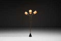 Swedish Floor Lamp with Three Adjustable Arms, Sweden Mid-20th Century