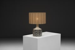 Glazed Table Lamp "648" by Jette Hellerøe for Axella, Denmark 1970s