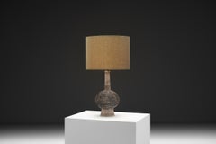 Tischlampe aus Steingut, Modell „812“, von Jette Hellerøe für Axella, Dänemark, ca. 1960er Jahre