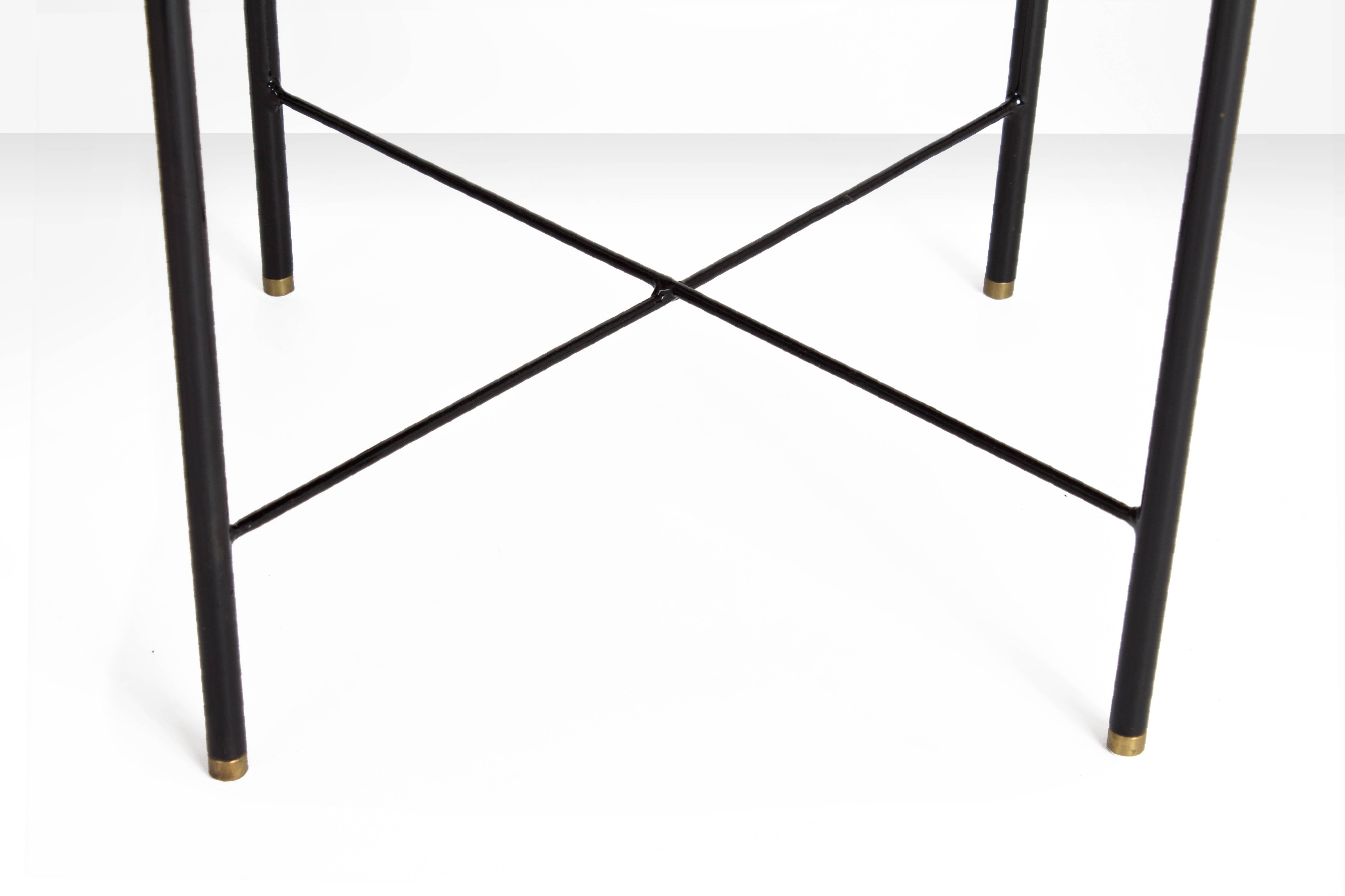 Pair of Side Tables by Geraldo de Barros, Brazil, 1960s In Good Condition In Utrecht, NL