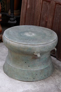 Dong Son Civilization ‘Vietnam’ Excavated Bronze Ritual Drum