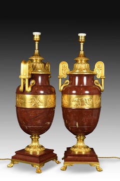 Pair of Empire Vases, France, Hyppolyte Heizler