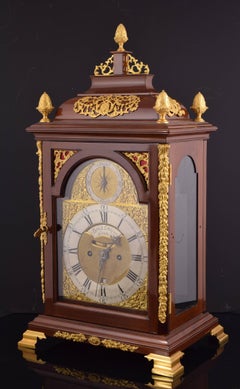 Desktop Bracket Clock, John Drury, London, 1720- 1774