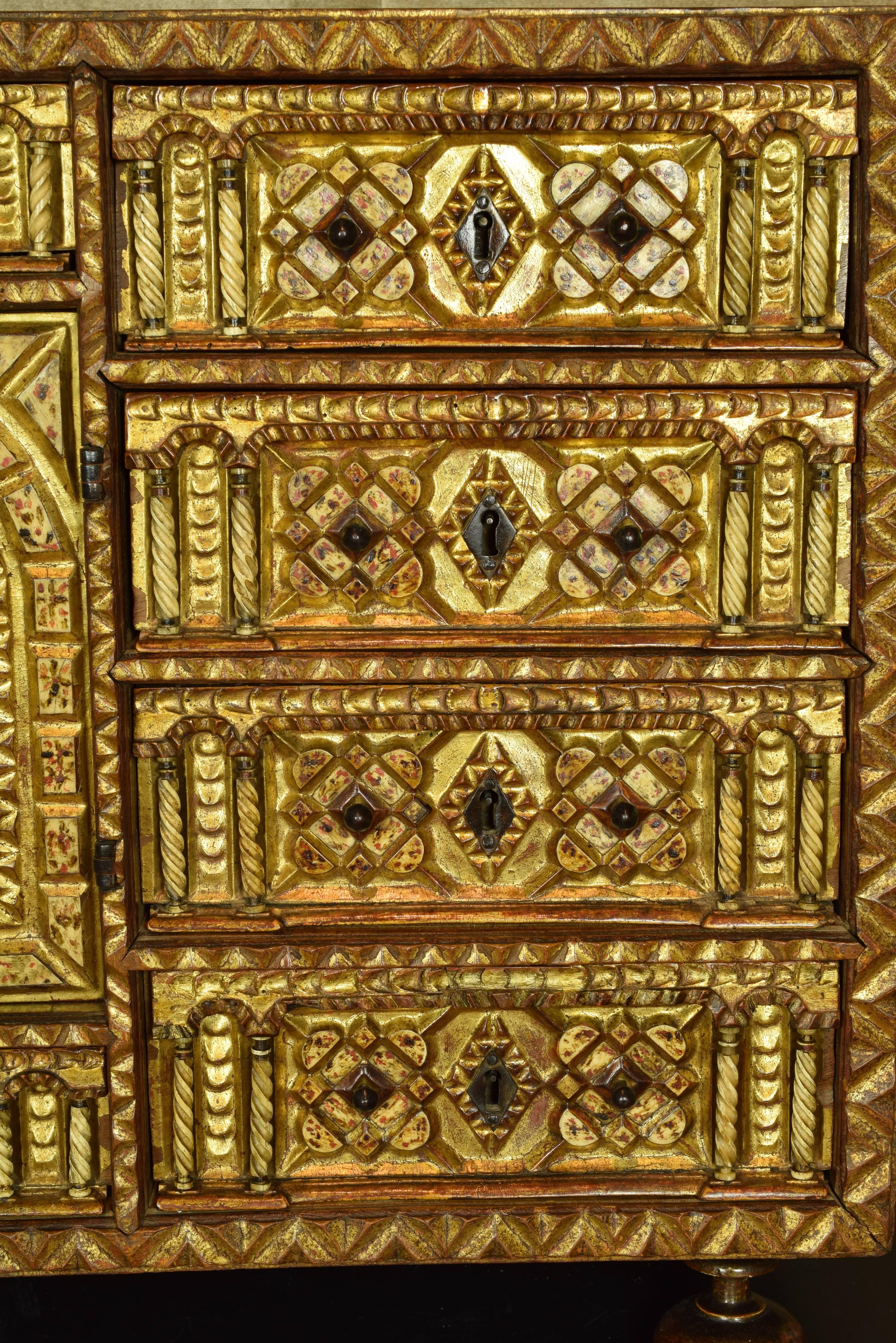 18th Century and Earlier Spanish Cabinet, 17th Century