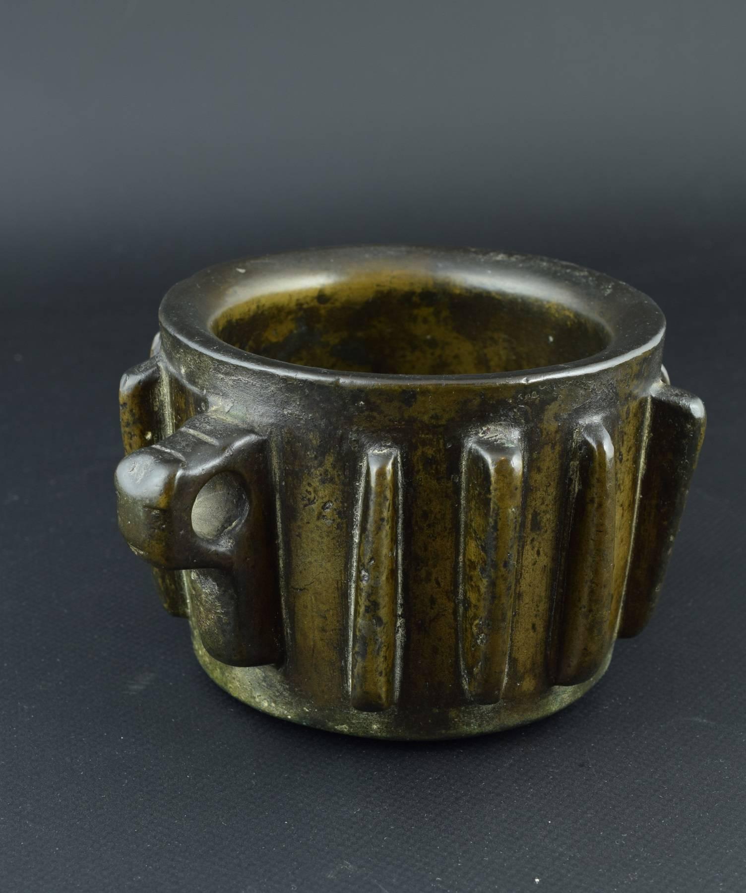Gothic Mortar Bronze, Europe, Possibly Spain, 15th Century 2