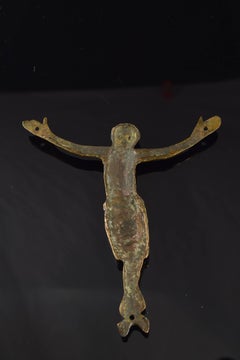 Crucified Christ, Copper, Limoges, France, 13th Century