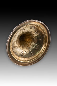 Lid of a pyx or chalice. Silver. 16th century.