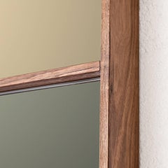 Contemporary Walnut with Bronze and Grey Mirror by Vivian Carbonell