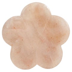 Strawberry Rock Crystal Peach Blossom Plate Gemstone Plate
