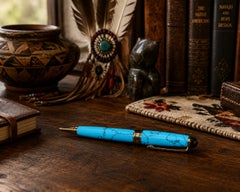 Stift mit Türkis-Edelstein – Native Americans, Südwesten der USA