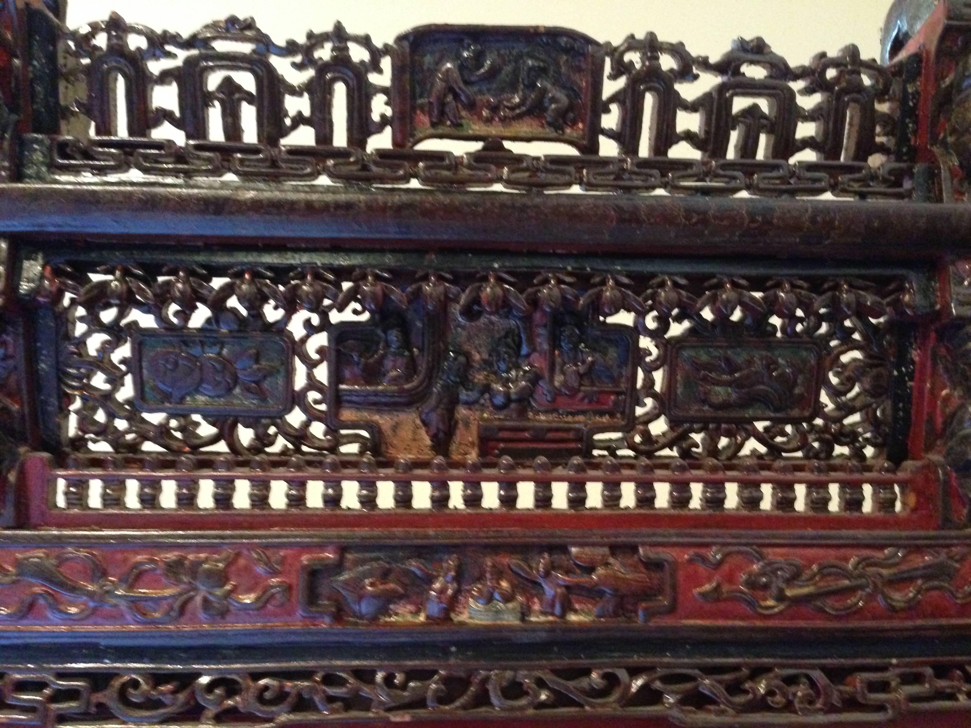 antique chinese wedding cabinet