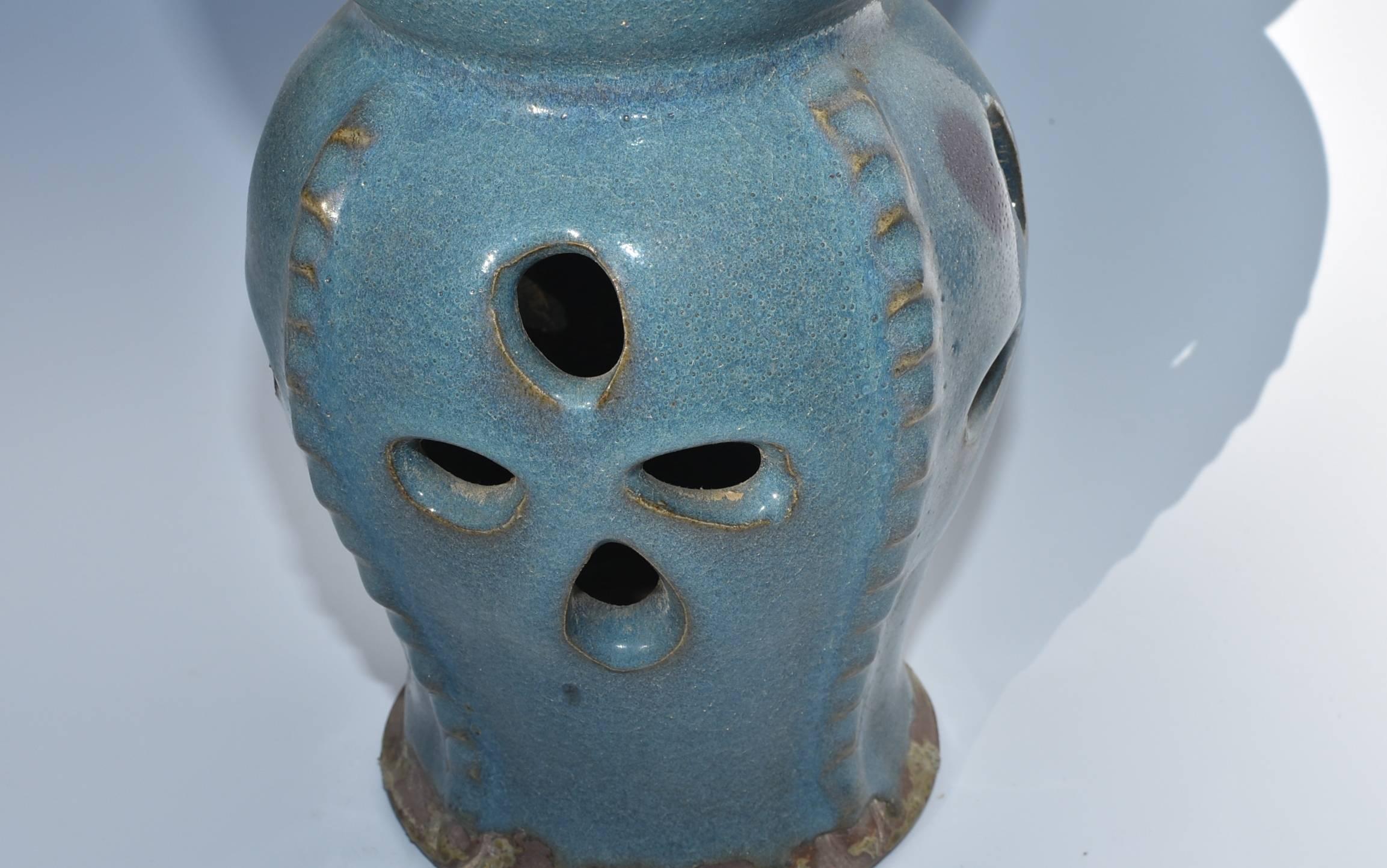 Chinese Tang Style Jun Ware Porcelain Vase, Censer 4