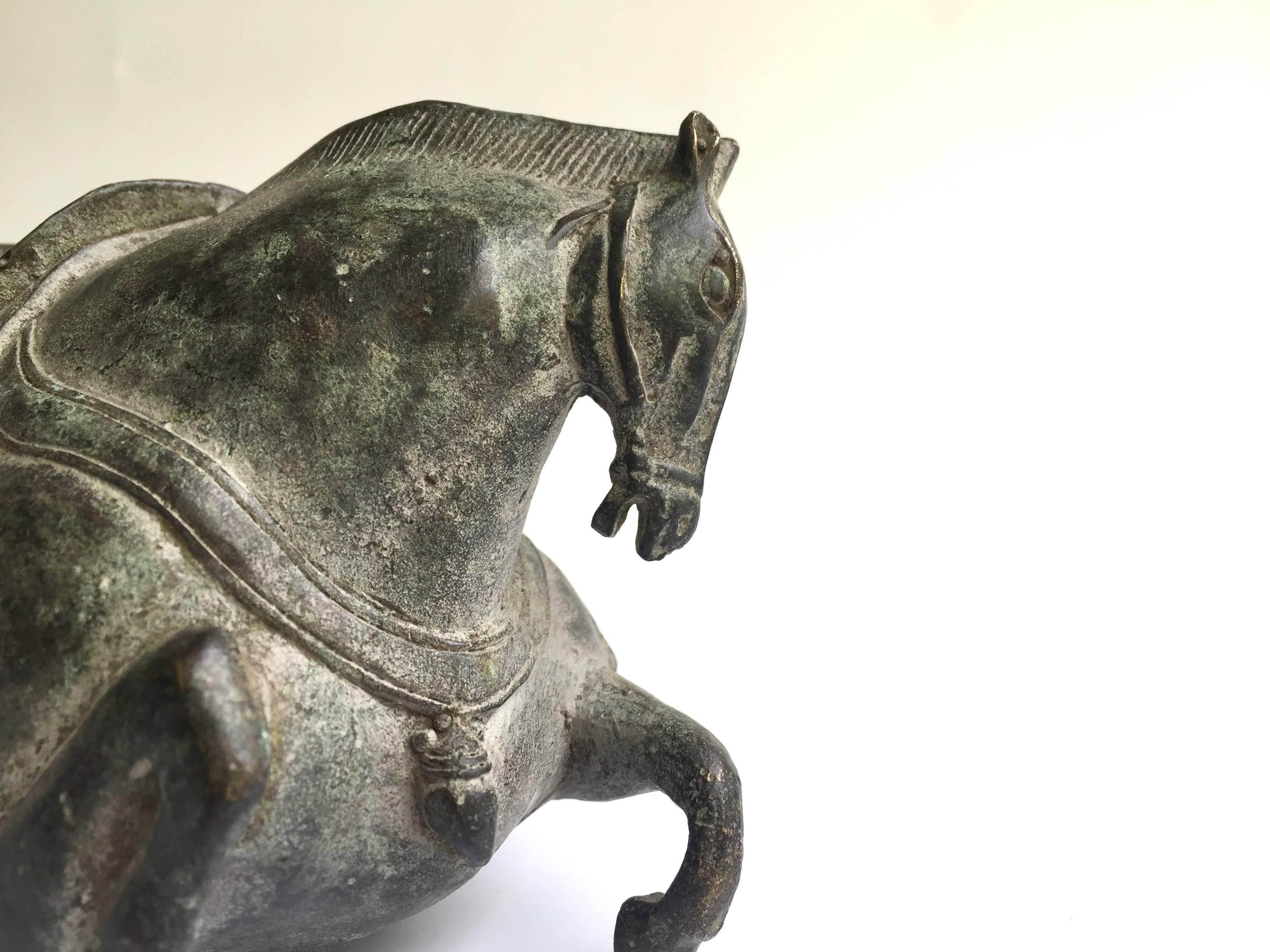 20th Century Bronze Han Style Horse