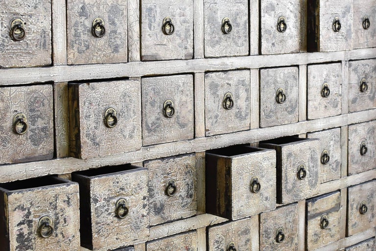 Antique White Apothecary Chinese, 19th Century at 1stDibs