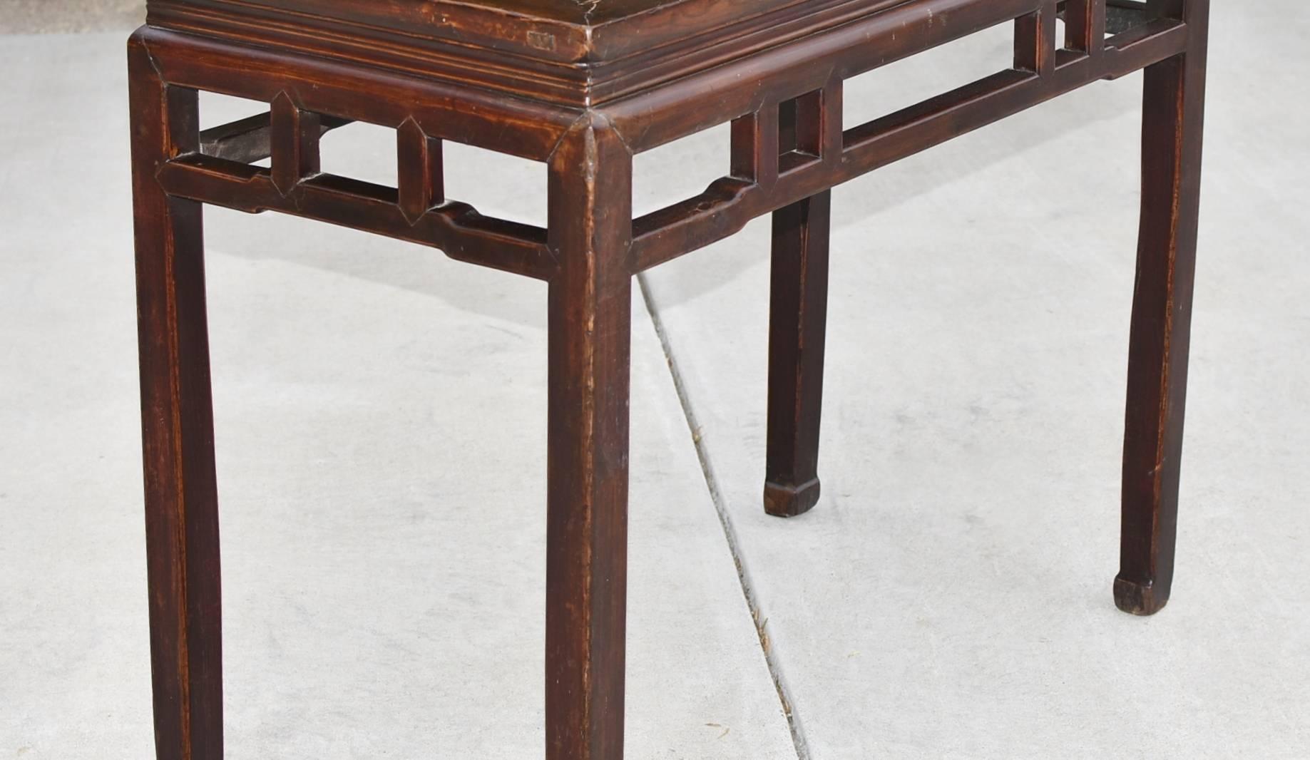 Chinese Antique Side Table, Ming Style, Double Sided 4