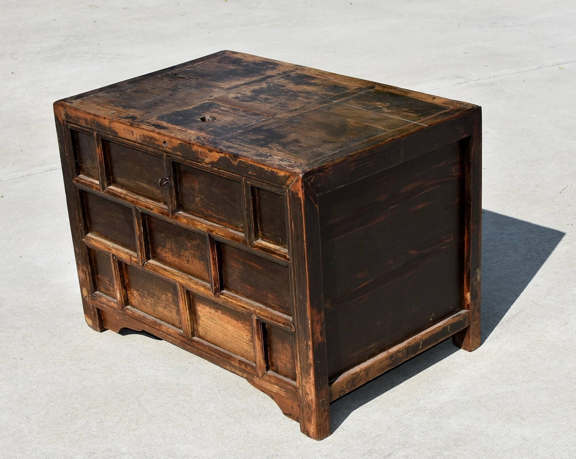 Chinese Antique Security Chest, Money Trunk