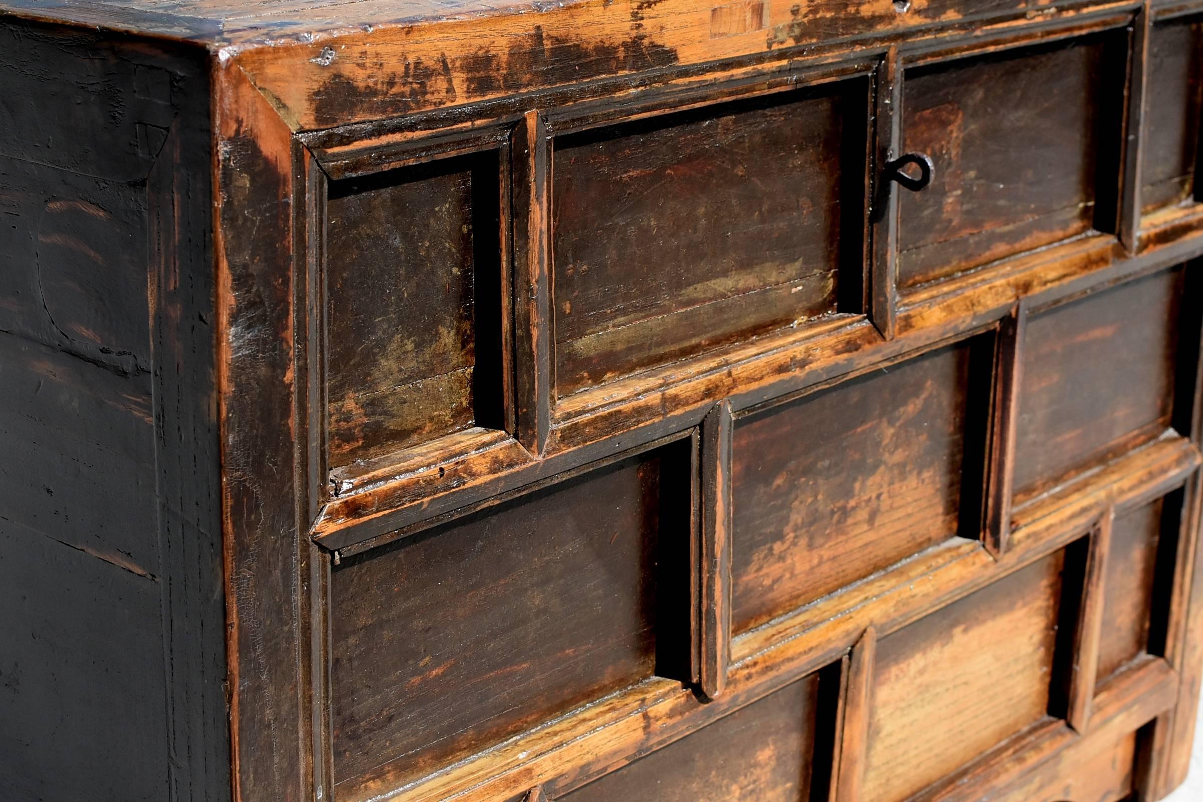 19th Century Antique Security Chest, Money Trunk