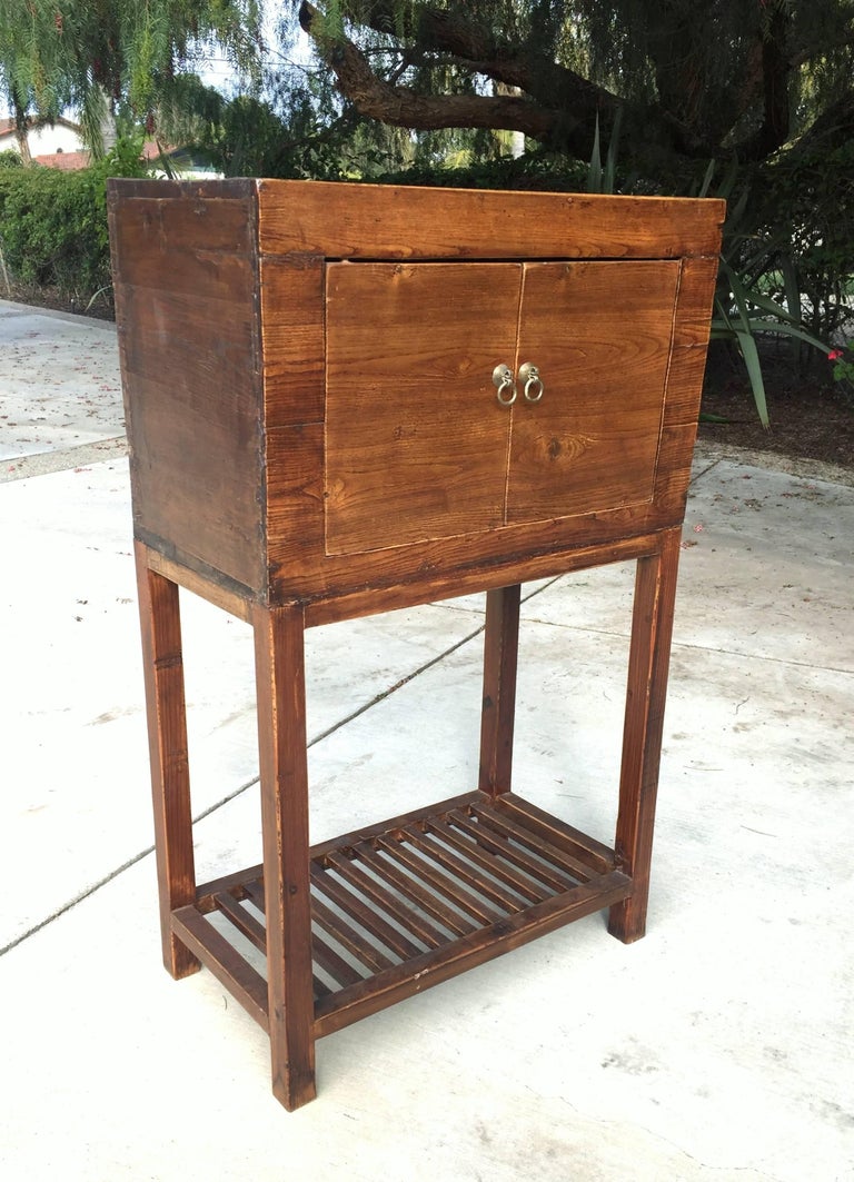 Antique Natural Wood Bar at 1stDibs