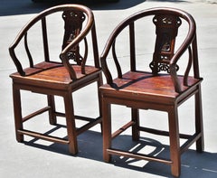 Pair of Chinese Antique Lady's Chairs