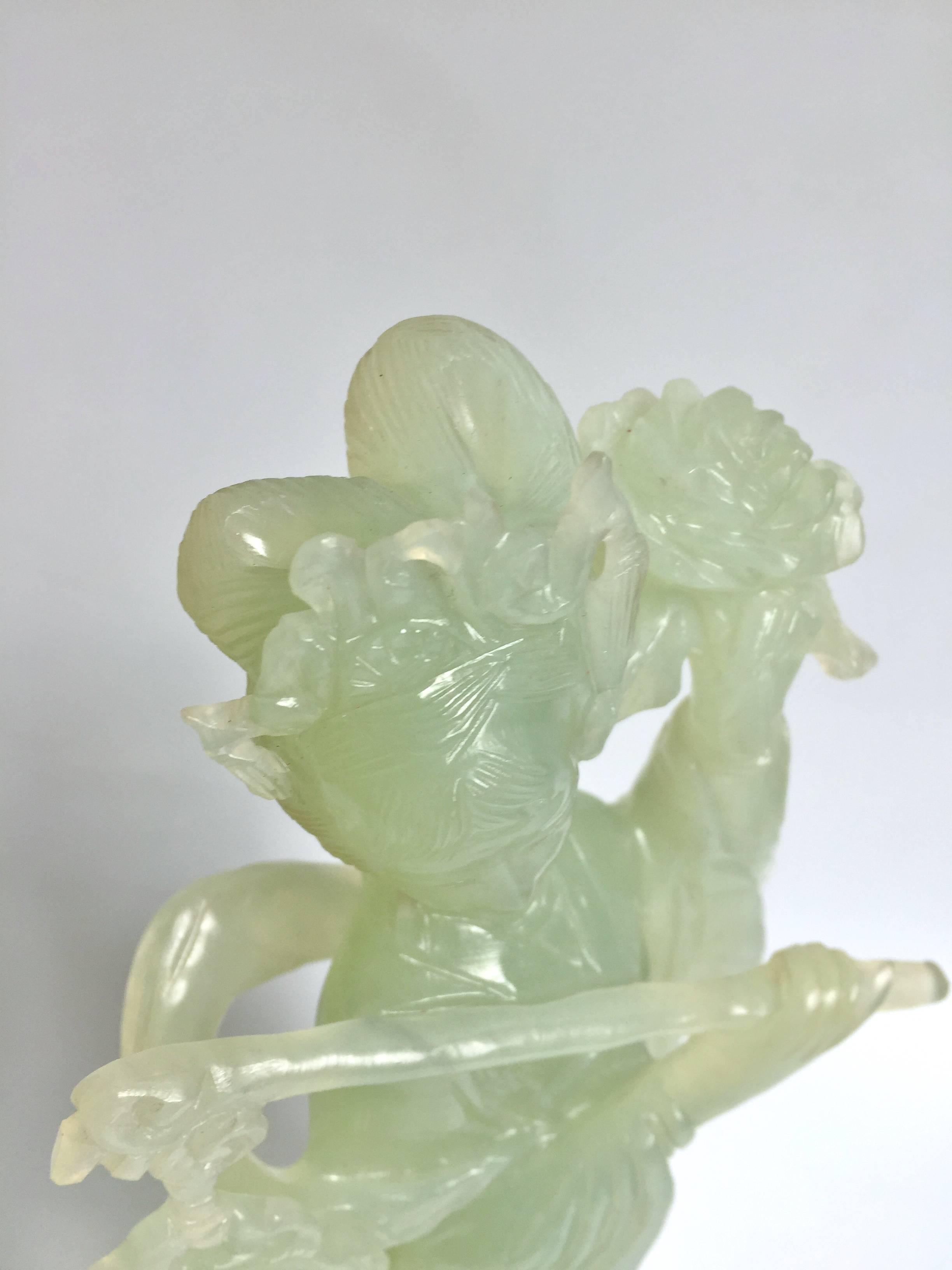 Chinese Moon Fairy, Serpentine Jade Style 3
