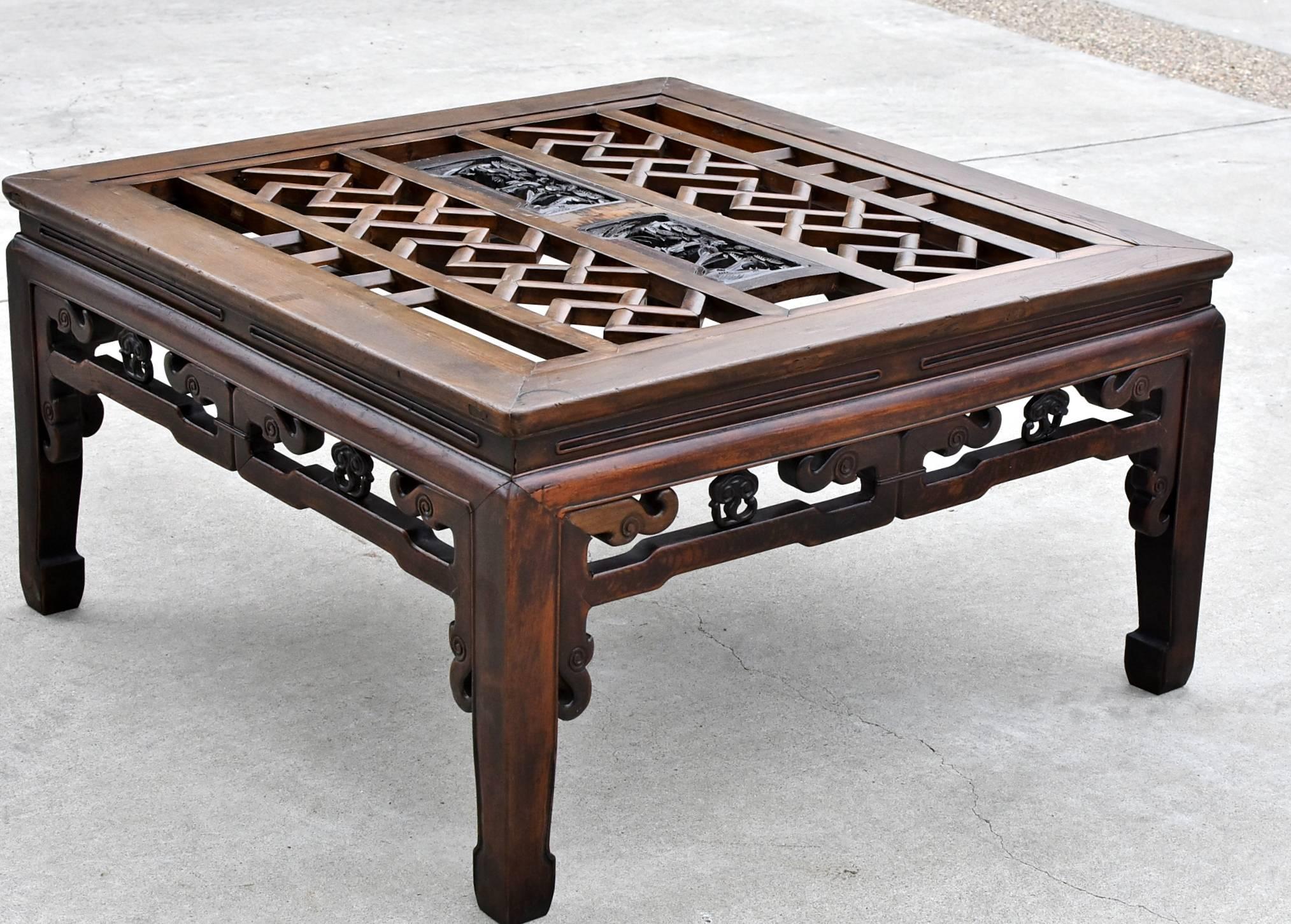 antique asian coffee table
