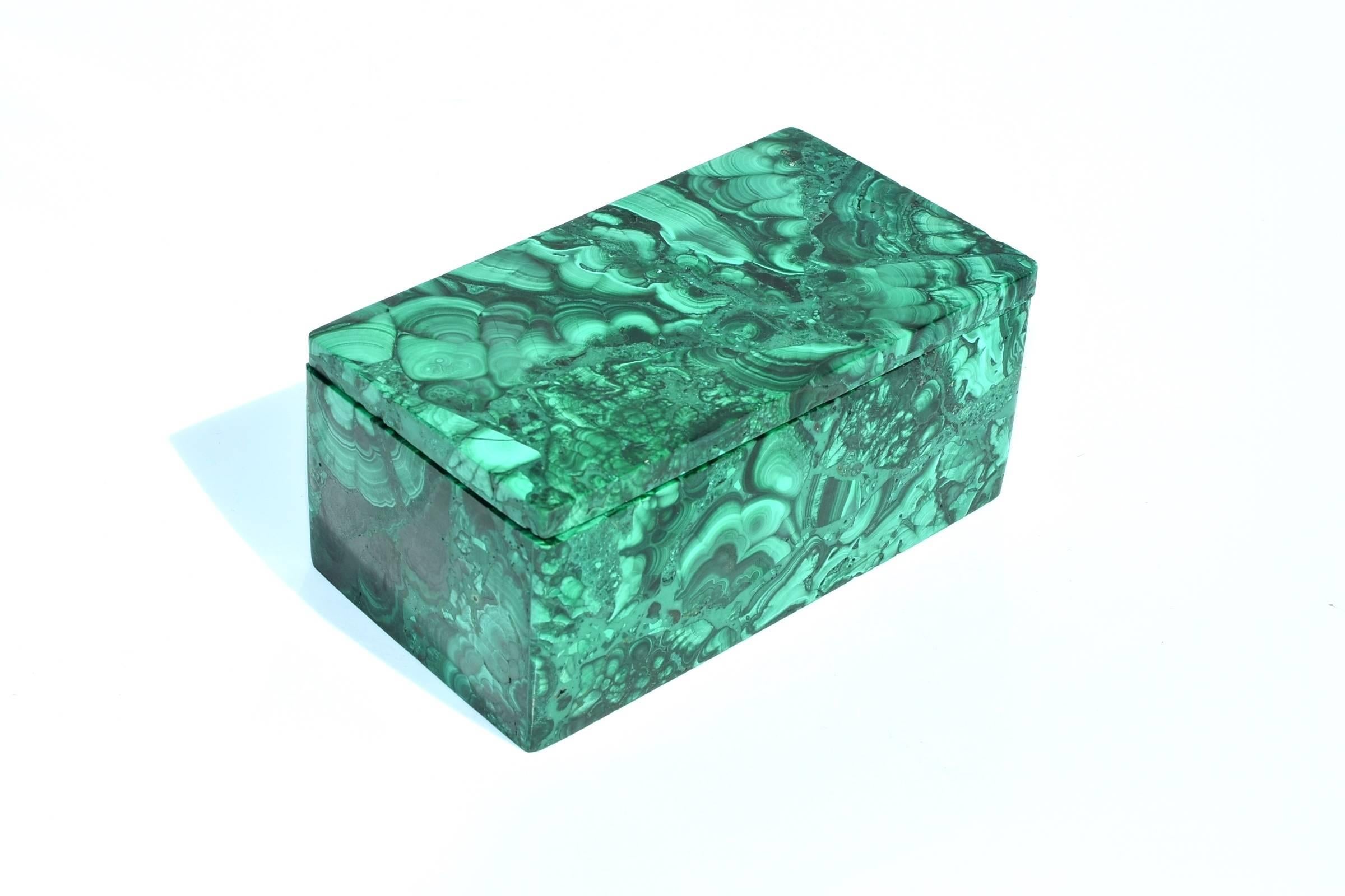 malachite boxes for sale