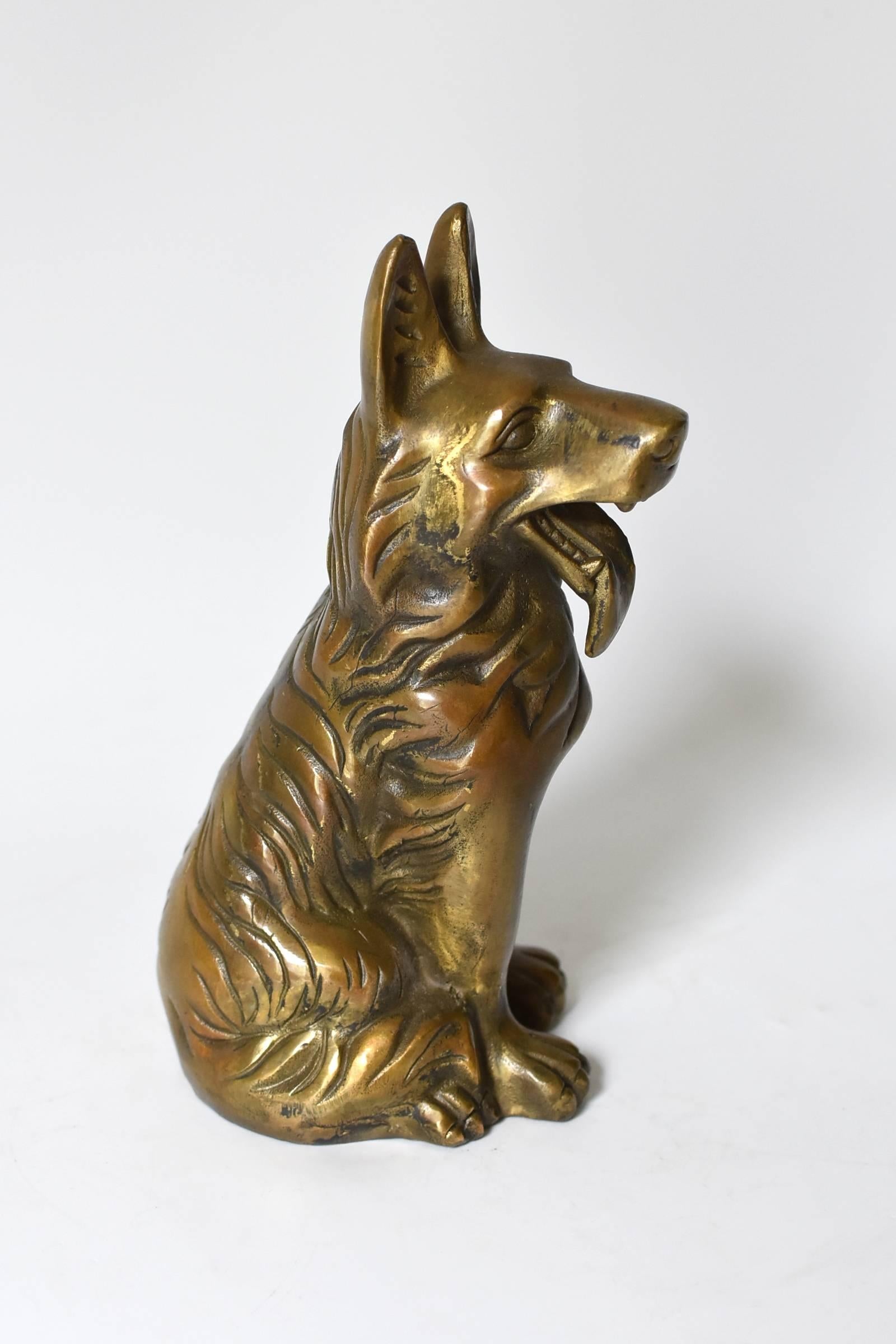 Chinese Brass Dog