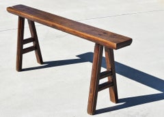 Antique Chinese Bench, Chinese Kung Fu Bench