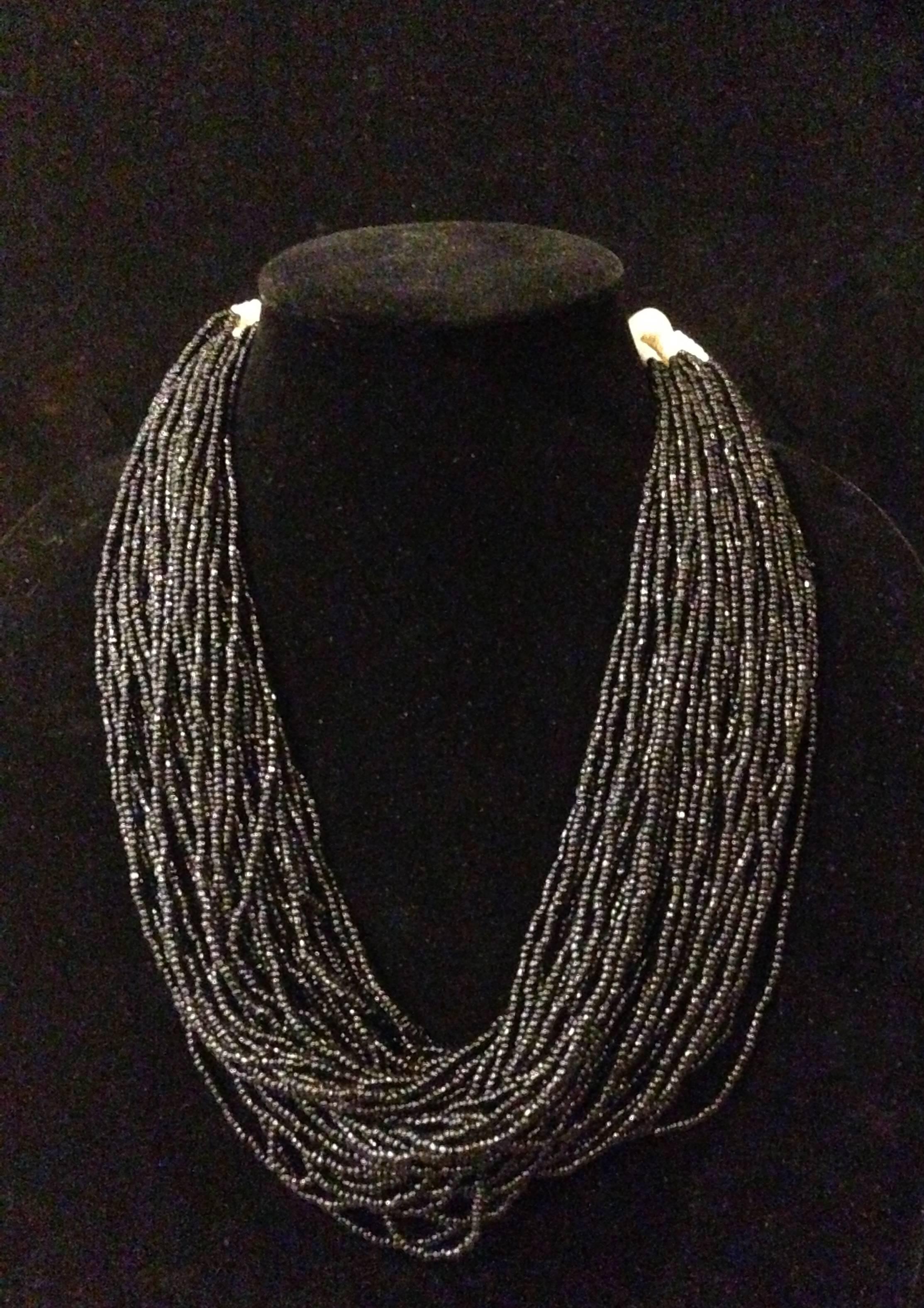 Contemporary Lot of Ten Tibetan Necklaces