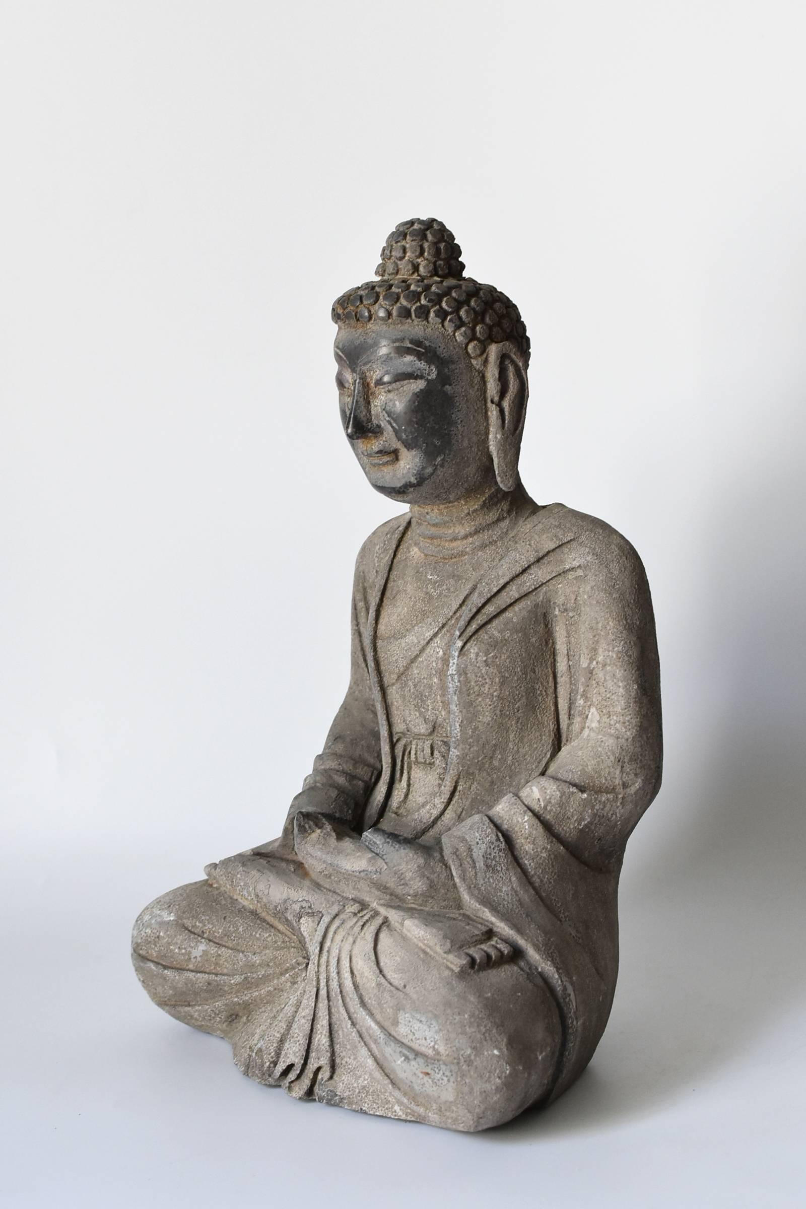 Chinese Stone Buddha Statue