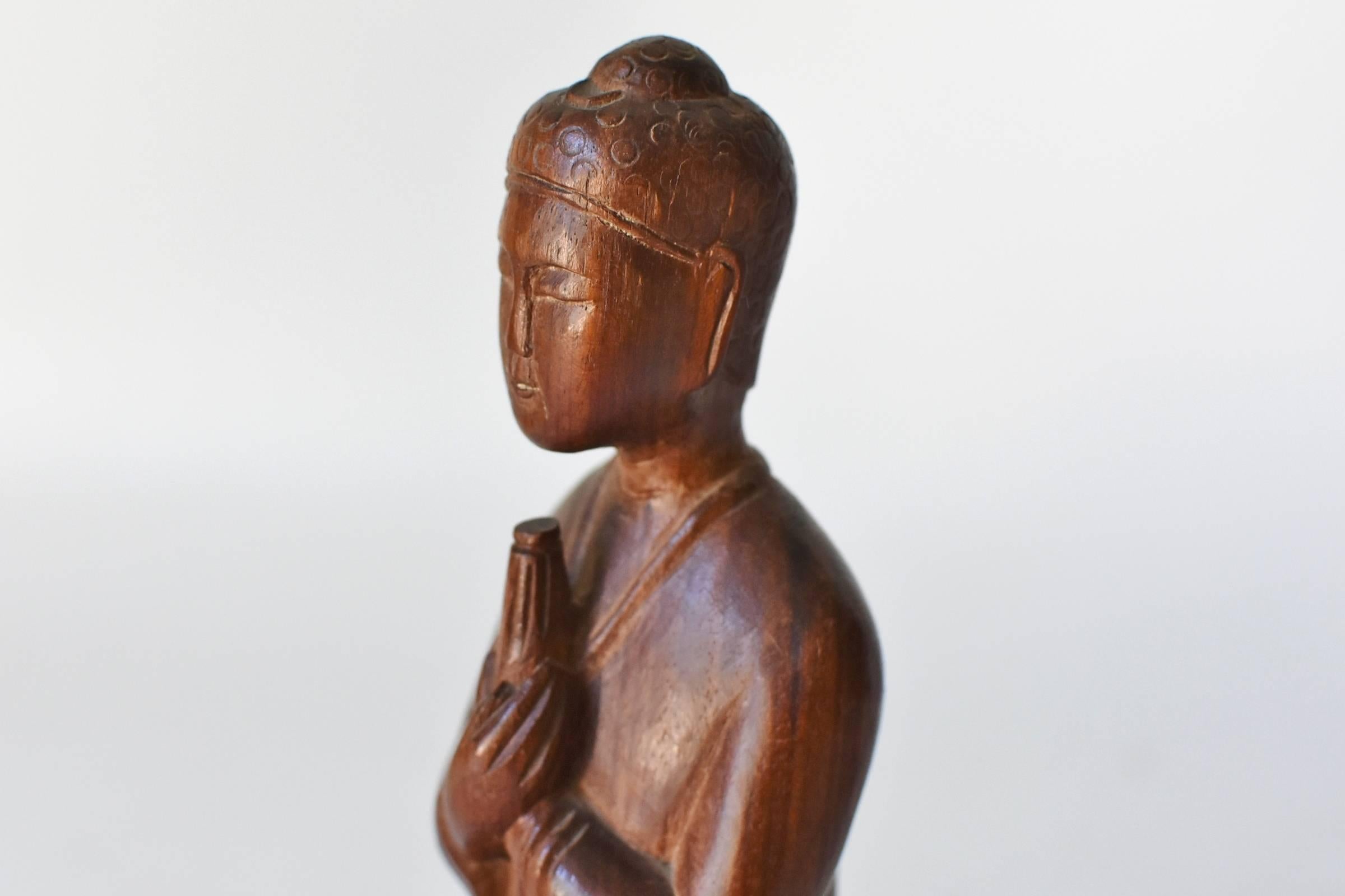 Burmese Rosewood Buddha 2
