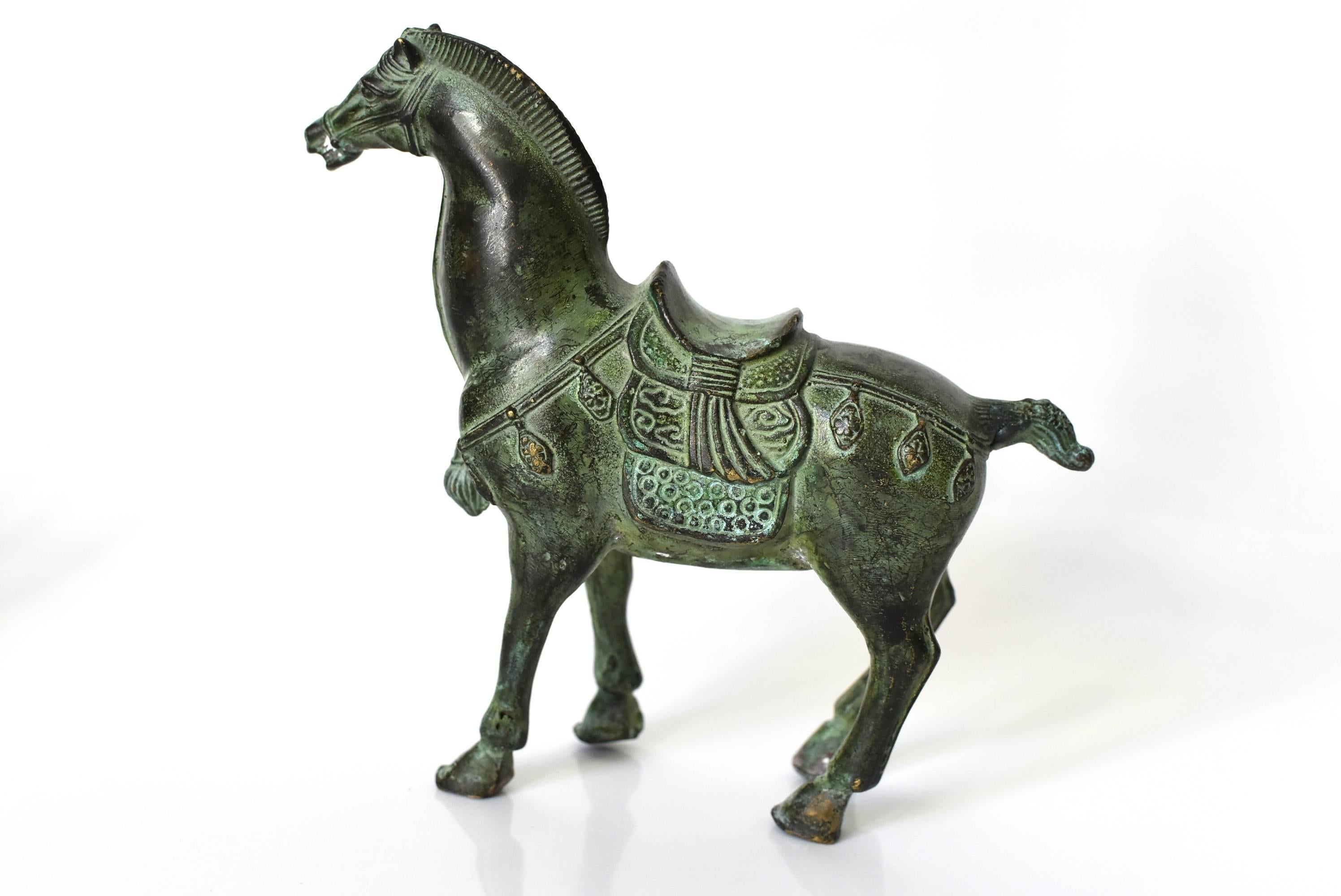 Pair of Bronze Horse Sculptures 5