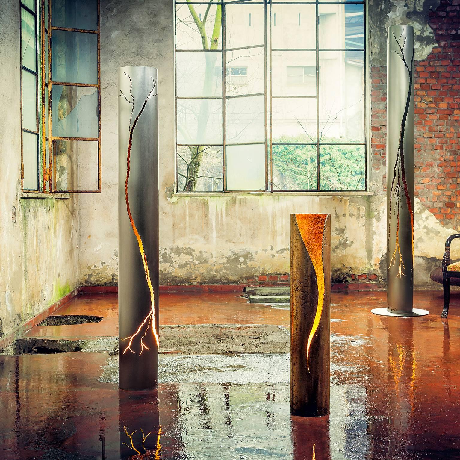Italian Gianluca Pacchioni, Cut IV Sculptural Lighting, 2014