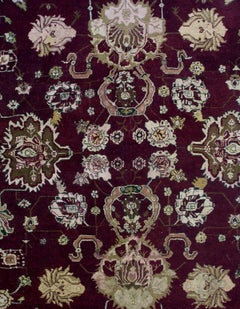 Antique Indian Agra Rug, circa 1880