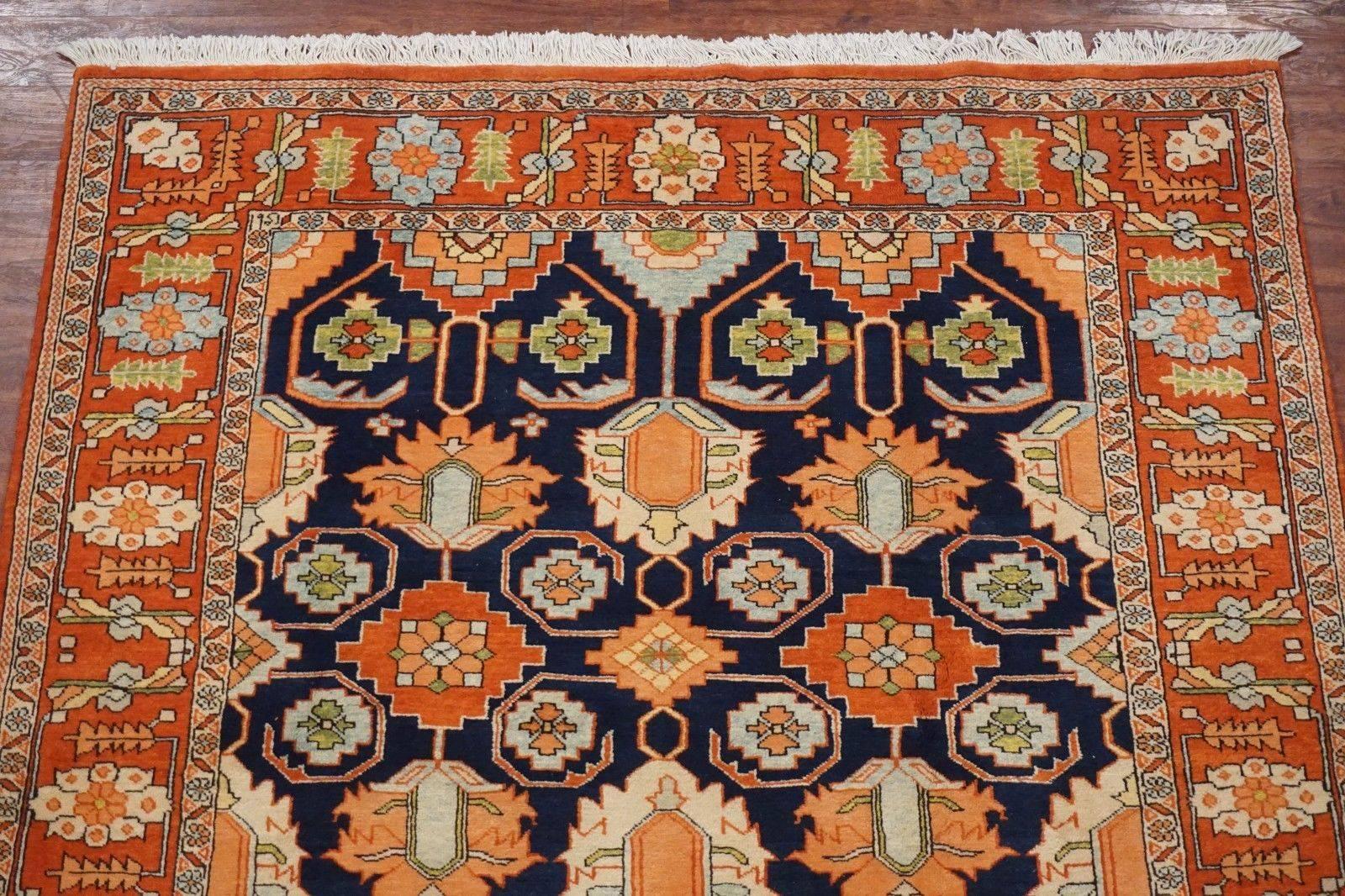 20th Century Persian Sultanabad, 1970s Vegetable Dyed Wool Rug For Sale