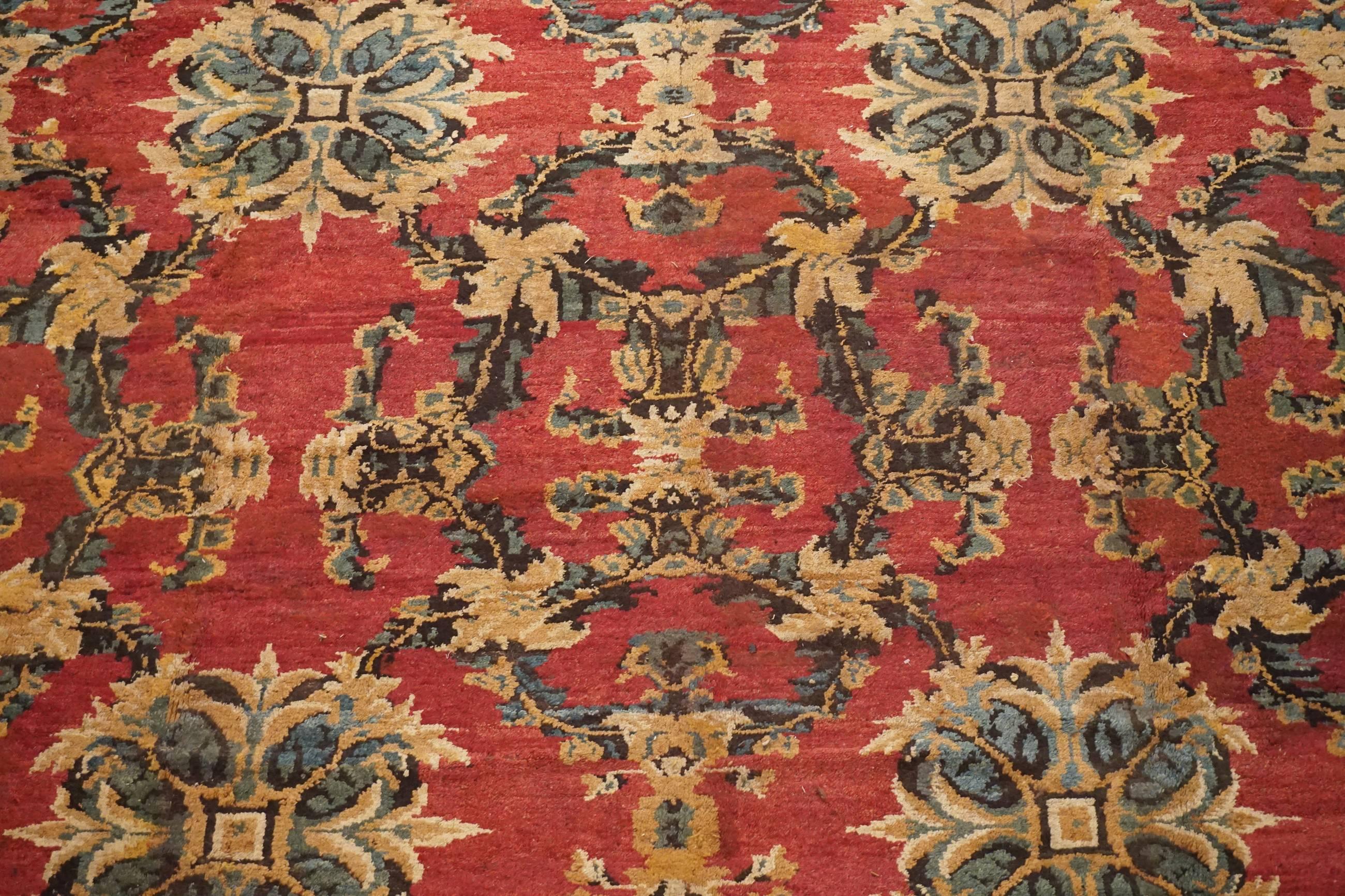 antique axminster carpet