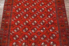 Vintage Turkoman Tekke Area Rug, circa 1970