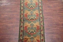 William Morris Art & Craft Hand-Knotted Runner, circa 1990