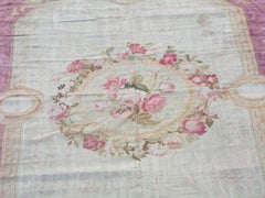 Antique French Aubusson Rug, circa 1880