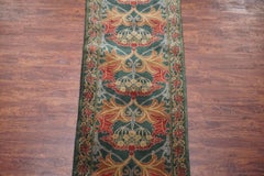 Green William Morris Style Runner
