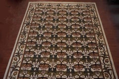 Ivory William Morris Inspired Rug