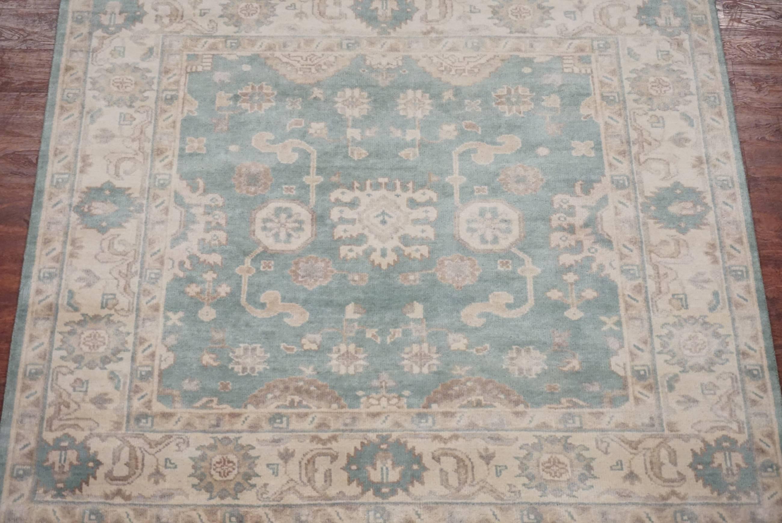 Green square Oushak rug

2015

Measures: 5' 11