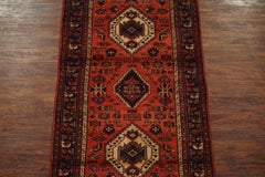 Vintage Karajeh Sarab Gallery Runner with Abrash