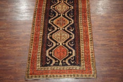 Persian Gallery Runner with Duck & Flamingo Design, circa 1940
