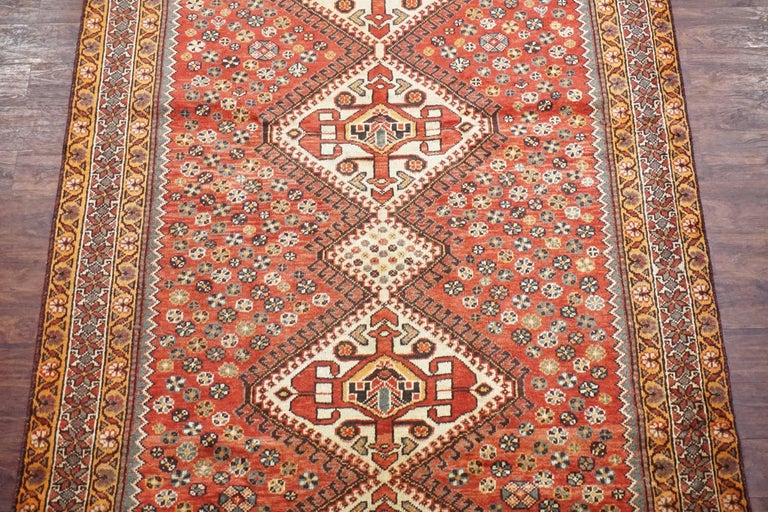 Persian Ghashghaei Tribal Area Rug, circa 1930 For Sale at 1stDibs