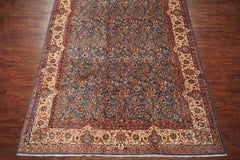 Signed Persian Tabriz with Abrash, circa 1960