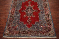 Fine Cherry-Red Persian Lavar Kerman Rug, circa 1940