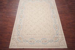 Fine Aubusson Rug with Floral Design