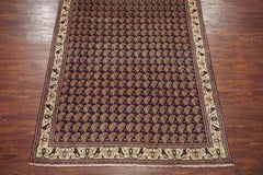 Persian Tabriz Area Rug with Bird and Paisley Design